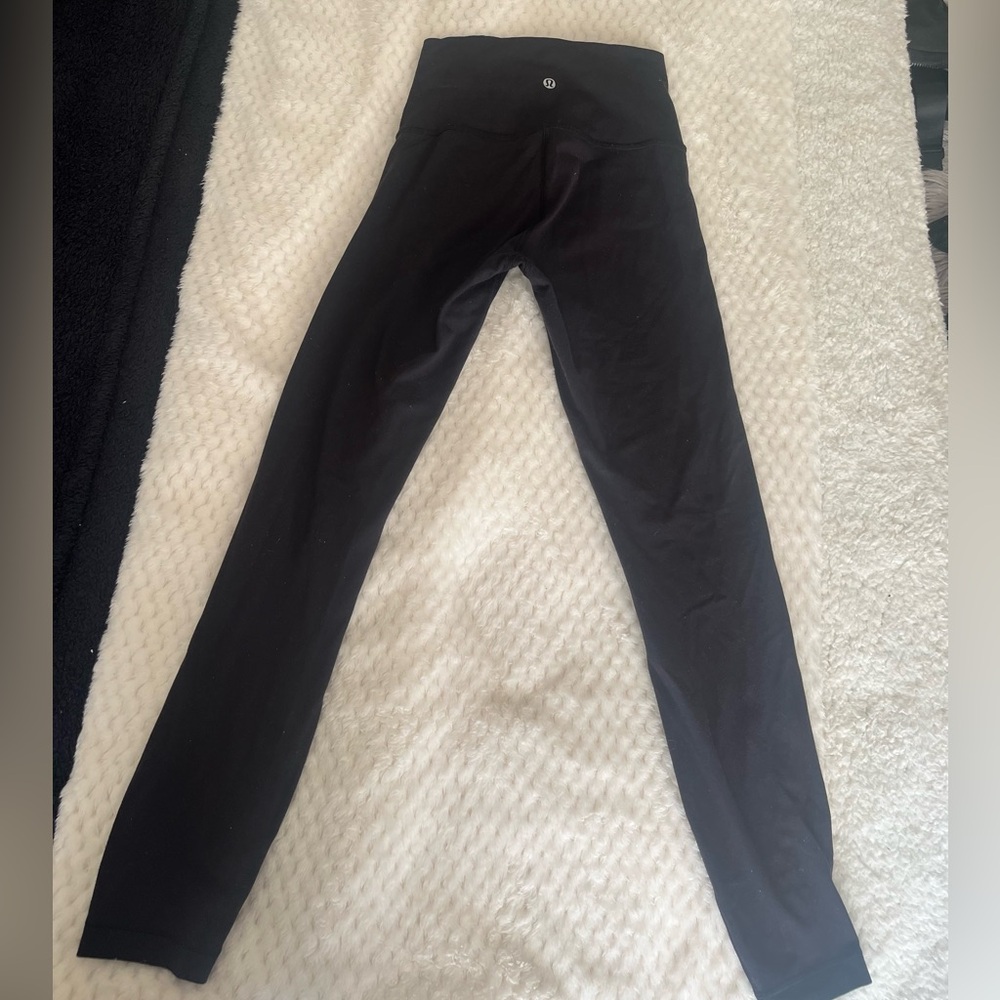 Black High Rise Lululemon Leggings